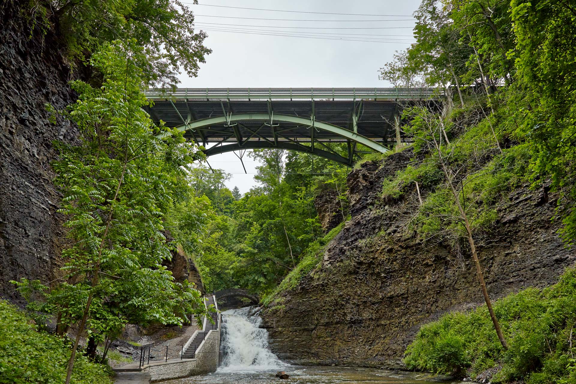 Cornell University to put safety nets on gorge bridges where 3