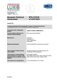 European Technical Assessment